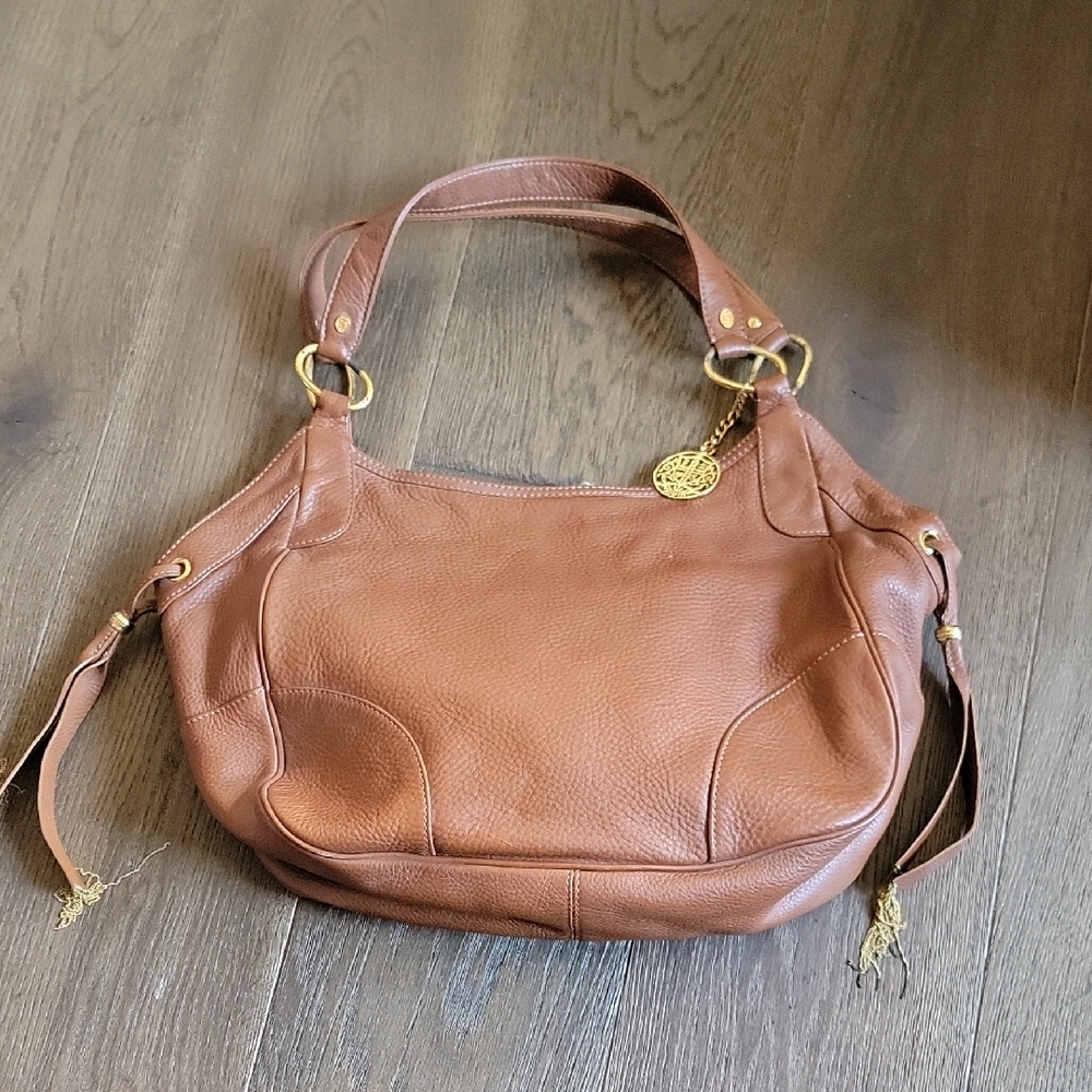 Juicy Couture Tan Leather Hobo Bag